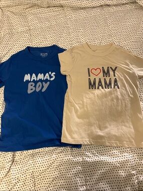 The Children's Place "Mama's Boy" & “I love my mama” Outfit Set